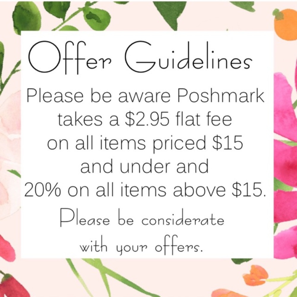 Offers Welcome!